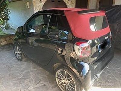 Usata Smart ForTwo Cabrio Brabus 109 CV (80 kW) 2017 Nero Cabrio