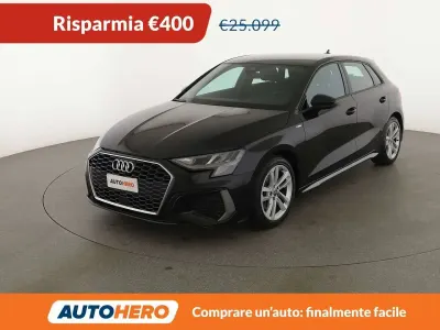 Usata Audi A3 S-Line 150 CV (110 kW) 2020 Nero Berlina