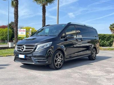 Usata Mercedes V250 Premium 190 CV (139 kW) 2016 Nero Monovolume