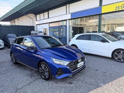 Usata Hyundai i20 N Line 120 CV (88 kW) 2023 Blu/azzurro Utilitaria