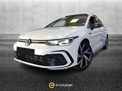 Usata VW Golf VIII R-line 150 CV (110 kW) 2022 Bianco pastello Berlina