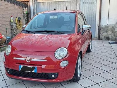 Usata Fiat 500 75 CV (55 kW) 2008 Rosso Utilitaria