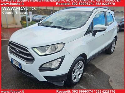 Usata Ford Ecosport 100 CV (73 kW) 2018 Argento SUV