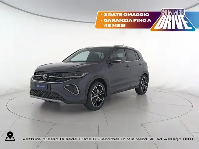 Usata VW T-Cross R-line Plus 116 CV (85 kW) 2026 Smoky grey metallizzato SUV