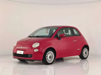 Usata Fiat 500 Pop 69 CV (50 kW) 2009 Rosso passione pastello Cabrio