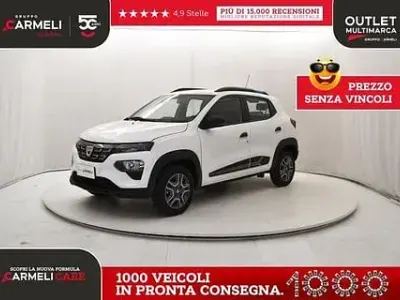 Usata Dacia Spring Comfort 33 kW (45 CV) 2021 Bianco Utilitaria