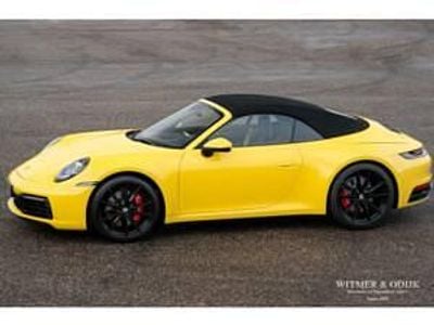Usata Porsche 911 Carrera 4S Cabriolet 451 CV (331 kW) 2019 Giallo Cabrio