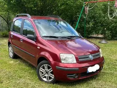 Käytetty Fiat Panda Emotion 60 HP (44 kW) 2006 Punainen Viistoperä