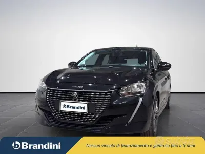 Usata Peugeot 208 Active 75 CV (55 kW) 2023 Nero perla Utilitaria