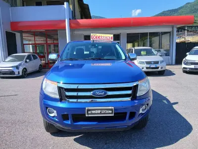 Usata Ford Ranger XLT 150 CV (110 kW) 2014 Blu/azzurro Pick-up
