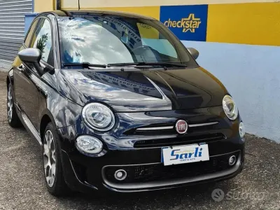 Usata Fiat 500 S 95 CV (69 kW) 2018 Nero Berlina