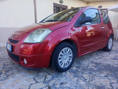 Usata Citroën C2 Elegance 68 CV (50 kW) 2005 Rosso Utilitaria