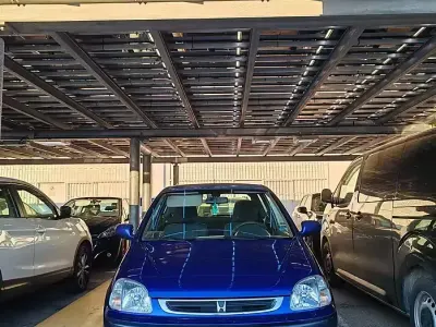 Usata Honda Logo 65 CV (47 kW) 1999 Blu Utilitaria