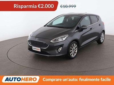 Usata Ford Fiesta Titanium 86 CV (63 kW) 2019 Grigio Berlina