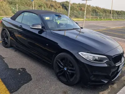 Usata BMW 218 M Sport 150 CV (110 kW) 2017 Nero Cabrio