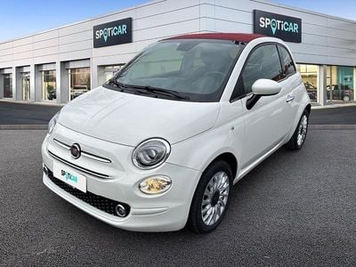 Bianco Usata 2019 Fiat 500 Lounge Utilitaria | 11.700 € (Buon prezzo)