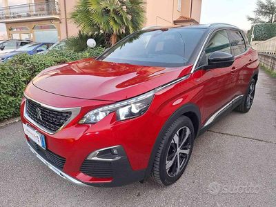 Usata Peugeot 3008 GT-line 131 CV (96 kW) 2019 Rosso(met.) SUV