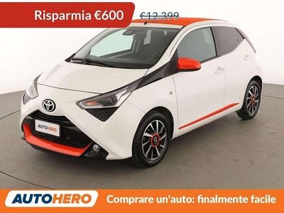 Usata Toyota Aygo X-wave 72 CV (52 kW) 2019 Bianco Utilitaria
