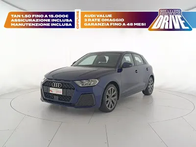 Usata Audi A1 Sportback Business 110 CV (80 kW) 2023 Blu navarra metallizzato Utilitaria
