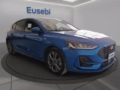 Usata Ford Focus ST-Line X 125 CV (91 kW) 2023 Desert island blu Berlina