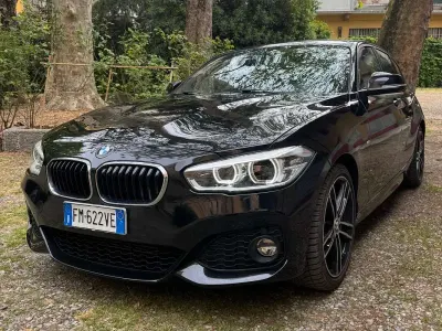 Usata BMW 118 Sport Line 150 CV (110 kW) 2017 Nero Utilitaria