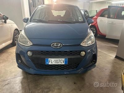 Usata Hyundai i10 83 CV (61 kW) 2017 Blu/azzurro Utilitaria