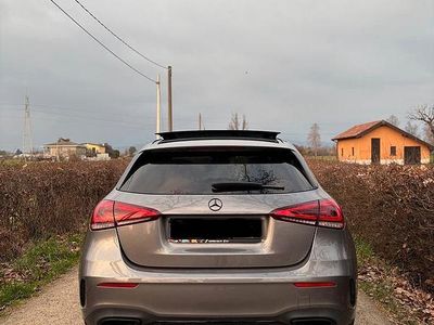 Usata Mercedes A180 Premium 116 CV (85 kW) 2021 Grigio Utilitaria