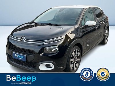 Usata Citroën C3 Feel 82 CV (60 kW) 2018 Nero metallizzato Utilitaria