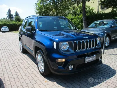 Usata Jeep Renegade Limited 131 CV (96 kW) 2021 Bluazzurro SUV
