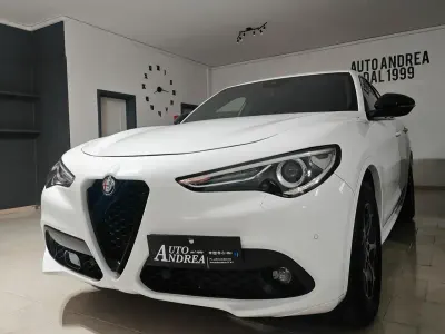 Usata Alfa Romeo Stelvio Super 160 CV (117 kW) 2022 Bianco SUV
