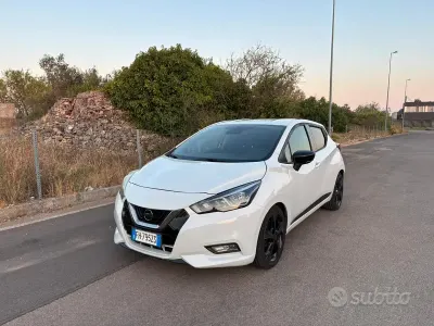 Usata Nissan Micra Tekna 90 CV (66 kW) 2017 Bianco Utilitaria