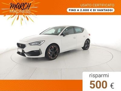 Usata Cupra Leon 150 CV (110 kW) 2024 Bianco "candy" Berlina