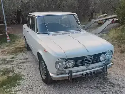 Usata Alfa Romeo Giulia Super 1970 Bianco Berlina