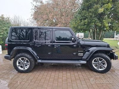 Usata Jeep Wrangler Sahara 200 CV (147 kW) 2019 Nero SUV