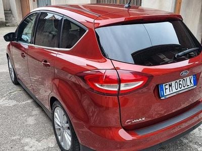 Usata Ford C-MAX 120 CV (88 kW) 2018 Rosso Monovolume