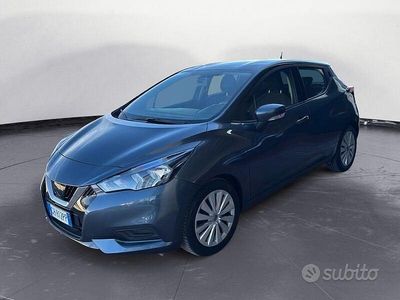 Usata Nissan Micra Acenta 92 CV (67 kW) 2021 Grigio Utilitaria