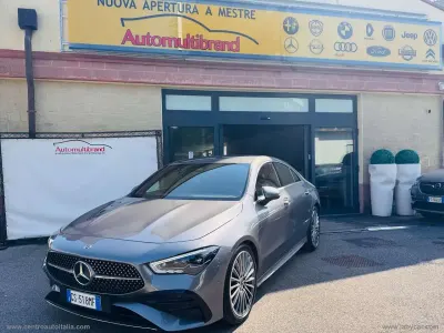 Usata Mercedes CLA180 AMG Line Premium Plus 150 CV (110 kW) 2023 Grigio Coupé