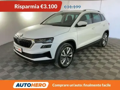 Second-hand Skoda Karoq Style 150 CP (110 kW) 2024 Alb SUV