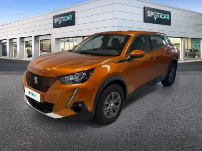 Usata Peugeot e-2008 Active 100 kW (136 CV) 2022 Arancione SUV