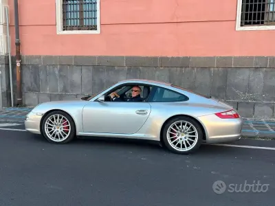 Usata Porsche 997 385 CV (283 kW) 2009 Grigio Coupé