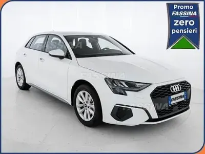 Usata Audi A3 e-tron 150 CV (110 kW) 2023 Bianco Utilitaria