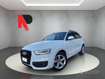 Usata Audi Q3 S-Line 140 CV (102 kW) 2014 Bianco SUV