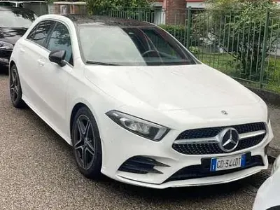 Usata Mercedes A180 Premium 136 CV (100 kW) 2020 Bianco Berlina