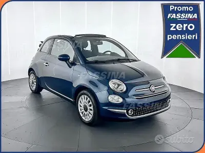 Begagnad Fiat 500C Dolcevita 70 HK (51 kW) 2024 Blå Cab