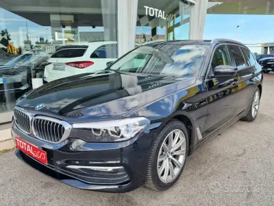 Usata BMW 520 Luxury Line 190 CV (139 kW) 2019 Nero metallizzato Station wagon