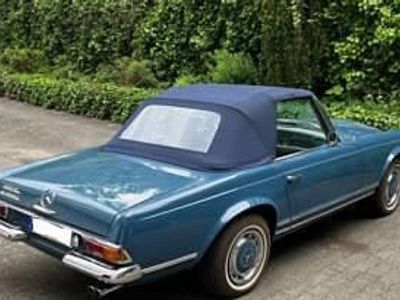 Usata Mercedes SL280 170 CV (125 kW) 1970 Blu Cabrio