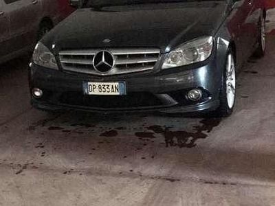 Usata Mercedes C220 AMG 170 CV (125 kW) 2008 Blu Station wagon