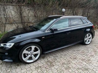 Usata Audi A3 S-Line 150 CV (110 kW) 2016 Nero Berlina