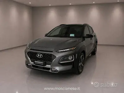 Usata Hyundai Kona Style 136 CV (100 kW) 2019 Grigio SUV