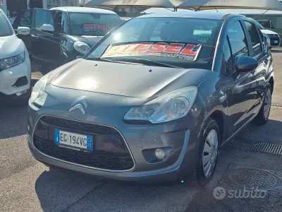 Usata Citroën C3 Seduction 68 CV (50 kW) 2013 Grigio Berlina